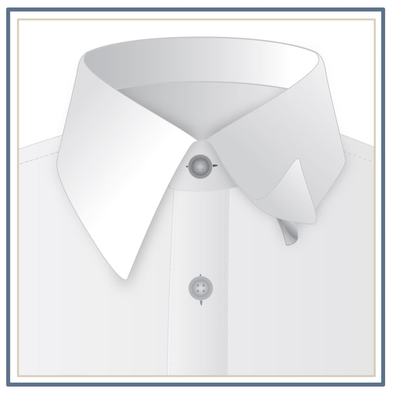 hidden button down collar dress shirt Hidden Button Collar Shirts - Tailored Shirts & Suits