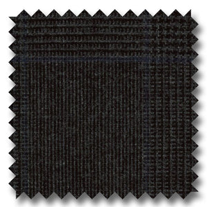 Zegna Gray with Blue Plaid