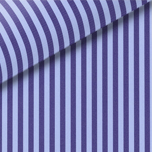 Navy & Blue Stripe Broadcloth Dress Shirt
