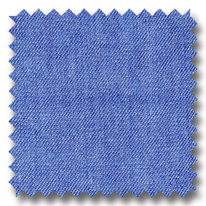 Blue Solid Denim 100% Cotton Custom Blazer