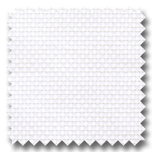 White Solid 2Ply Dobby - Custom Dress Shirt