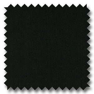 Solid Black Gabardine