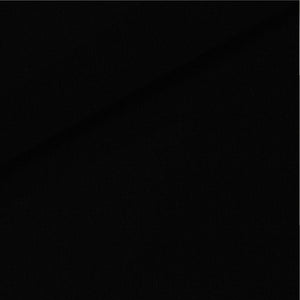 Black Solid Broadcloth Dress Shirt