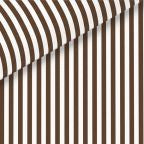 Brown Stripe Broadcloth Dress Shirt