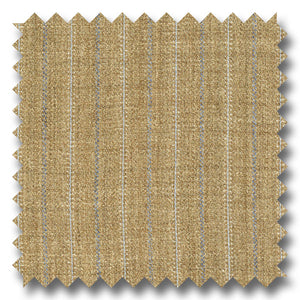Tan with Blue Stripes 100% Wool