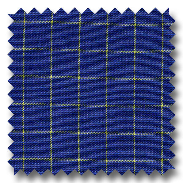 princess polly baby blue dress Royal Blue Windowpane Check Poplin