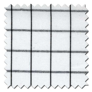 Black Graph Check / Plaid Custom Dress Shirt