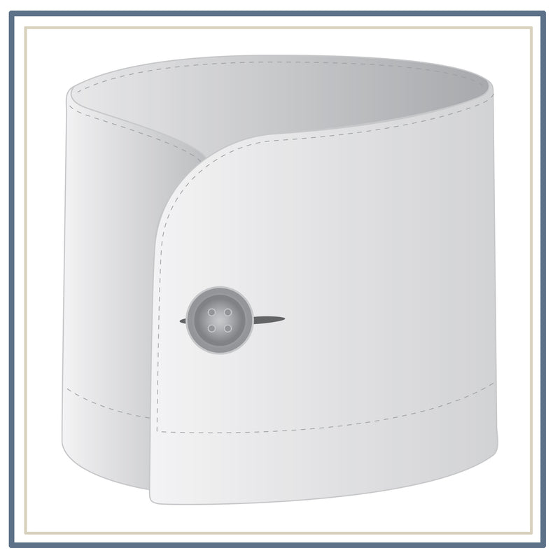 Single Button Rounded Cuff 1 Button Round Cuff | The Custom Shop Clothiers