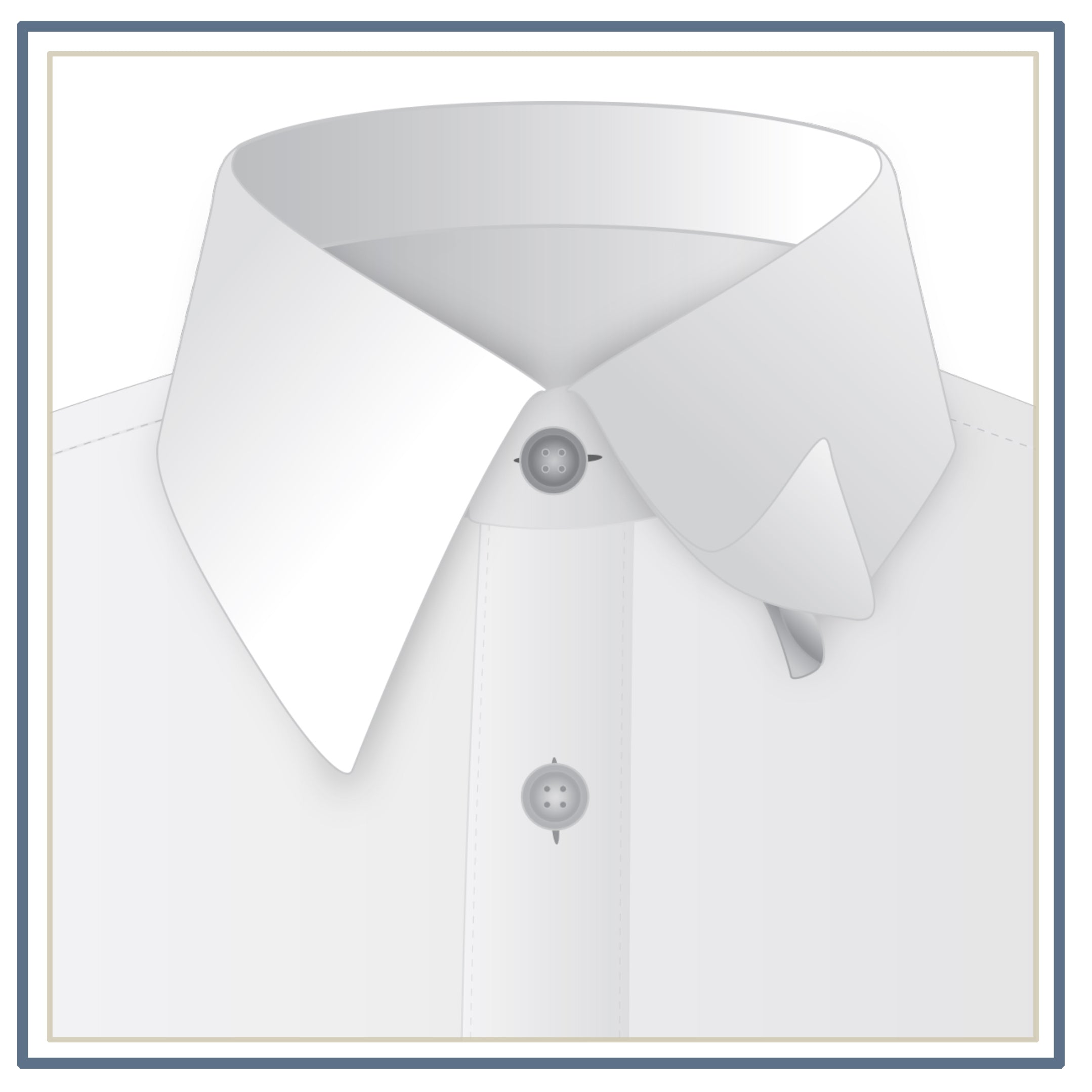 The Hidden Button Down Collar | The Custom Shop Clothiers The Hidden Button Down Collar | The Custom Shop Clothiers