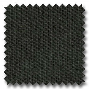 Black Solid Royal Super 120's Worsted Wool