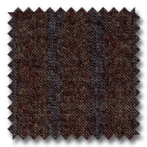 Zegna Tan & Blue Stripe