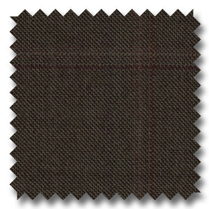 Zegna Gray & Maroon Plaid