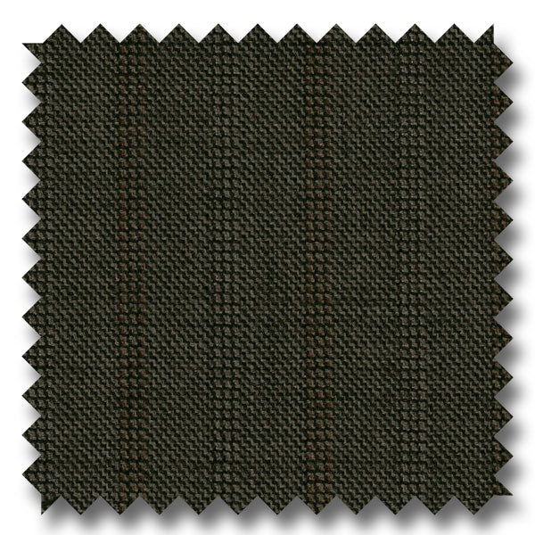 Zegna Gray & Rust Stripe