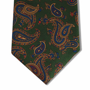 Kelly Green Paisley Tie