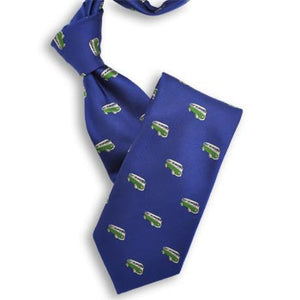 Blue with Green VW Van Tie