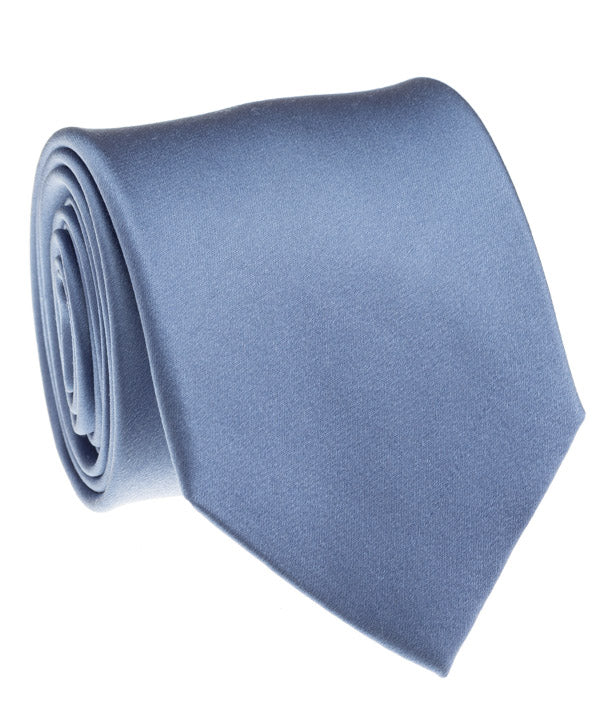 Light Blue Satin Tie