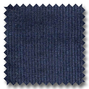 Navy Solid Pinwale Corduroy 100% Cotton
