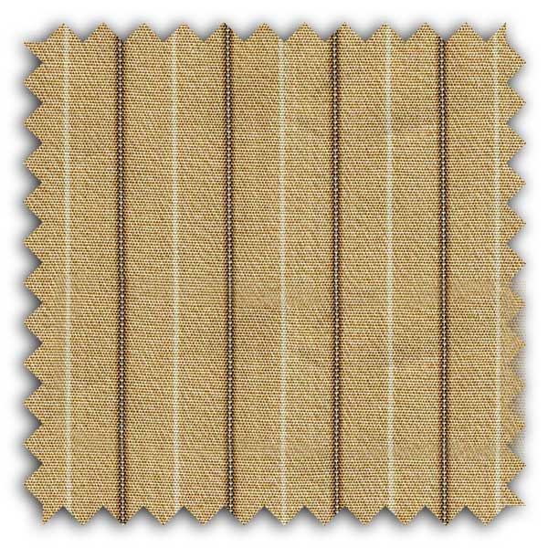 Tan and Cream Corona Stripe Custom Dress Shirt