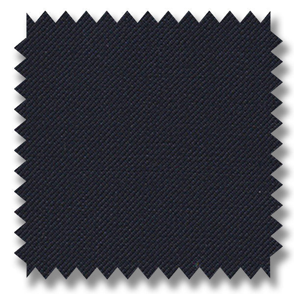 Black Blue Plain Super 120's Merino Wool