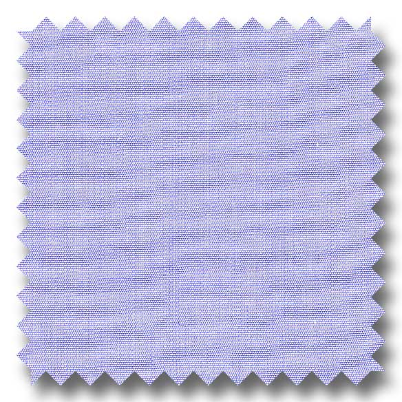 Blue Solid 2Ply Broadcloth - Custom Dress Shirt