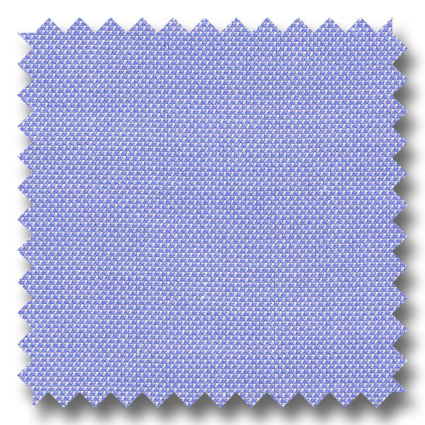 Blue Solid 2Ply Royal Oxford - Custom Dress Shirt
