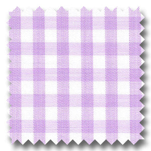 Lavender Check 200 2Ply Broadcloth - Custom Dress Shirt