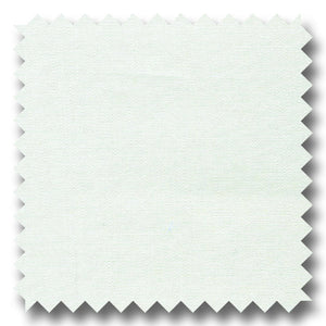 White Solid 170 2Ply Broadcloth - Custom Dress Shirt