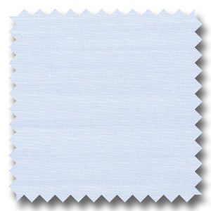Light Blue Solid 300 2Ply Poplin - Custom Dress Shirt