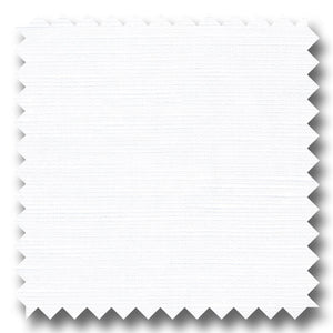 White Solid 170 2Ply Linen - Custom Dress Shirt