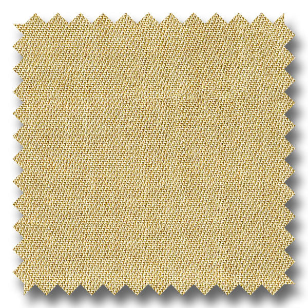 Tan Solid Denim 100% Cotton Custom Blazer