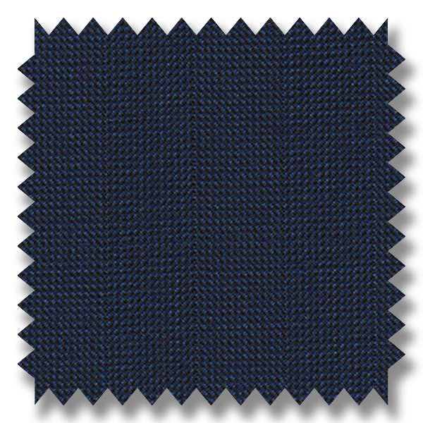 Medium Blue Textured Super 120's Merino Wool