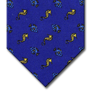Dark Blue Novelty Tie