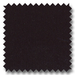 Black Solid Broadcloth - Custom Dress Shirt