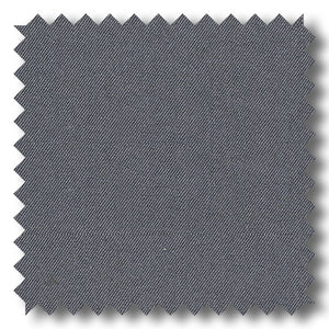 Gray Solid Stretch Broadcloth - Custom Dress Shirt