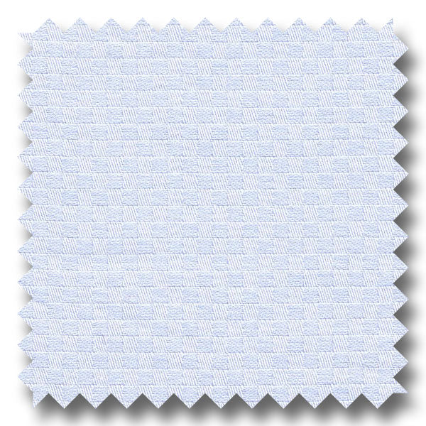 Light Blue Tone on Tone Broadcloth - Custom Dress Shirt