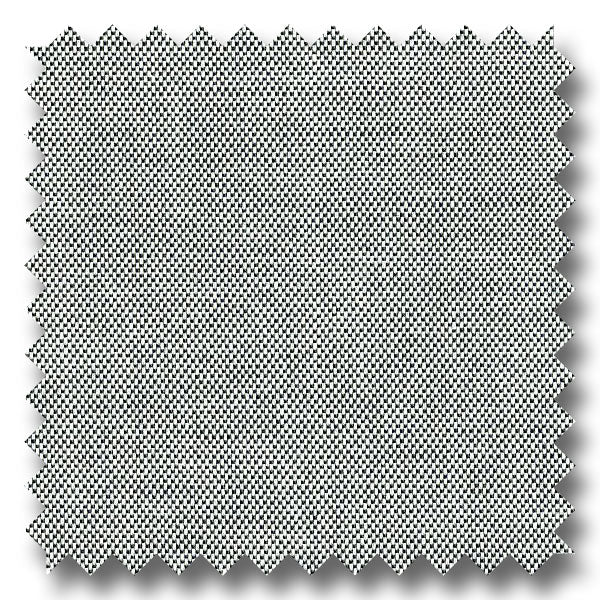 Gray Solid Pinpoint - Custom Dress Shirt