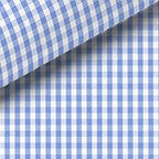 Light Blue Check Twill Dress Shirt