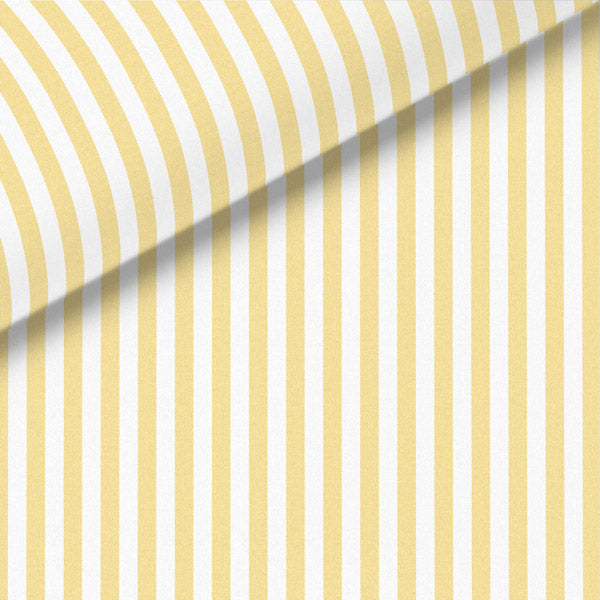 Yellow Stripe Broadcloth Dress Shirt
