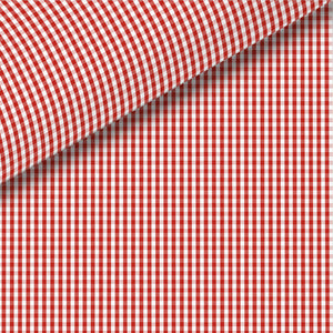 Red Check Broadcloth Dress Shirt