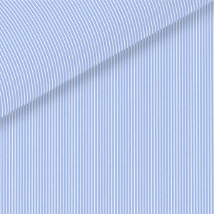 Blue Stripe Broadcloth Dress Shirt