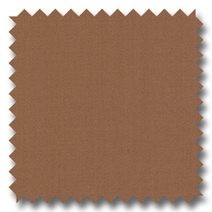 Solid Brown Gabardine