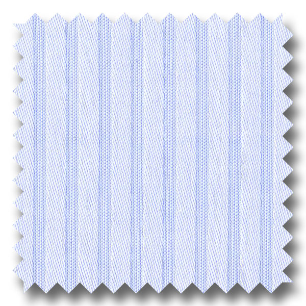 Light Blue Shadow Stripe - Custom Dress Shirt