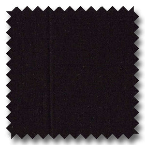 Black Stretch Poplin Solid - Custom Dress Shirt