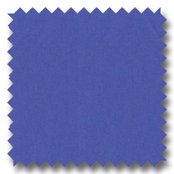 Royal Blue Solid Poplin - Custom Dress Shirt