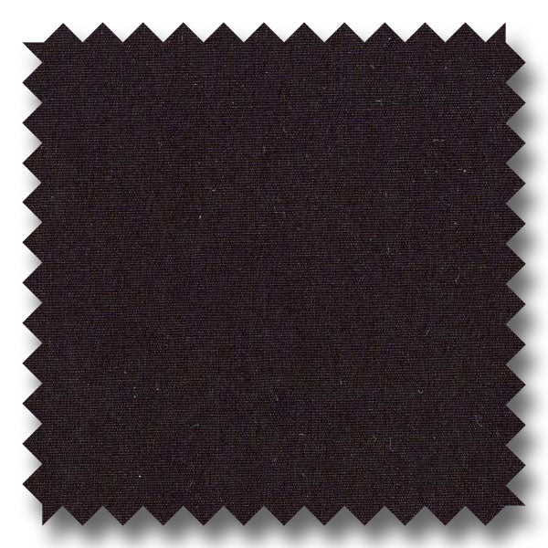 Black Solid Poplin - Custom Dress Shirt
