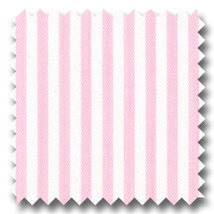 Light Pink Stripe 2Ply Twill - Custom Dress Shirt