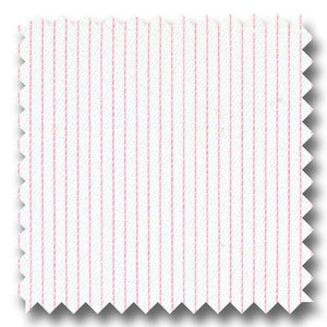 Pink Pinstripe 2Ply Dobby - Custom Dress Shirt
