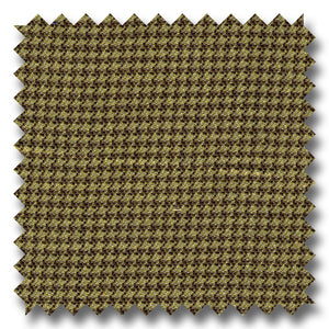 Tan Houndstooth 100% Wool