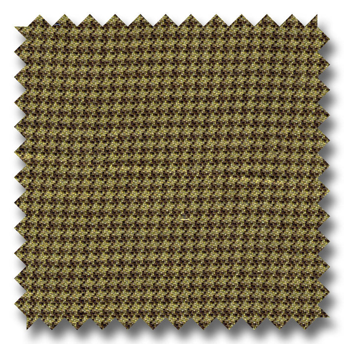 Tan Houndstooth 100% Wool