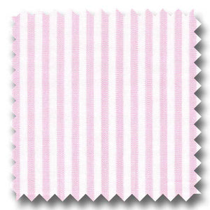 Pink Stripe 2Ply Broadcloth - Custom Dress Shirt